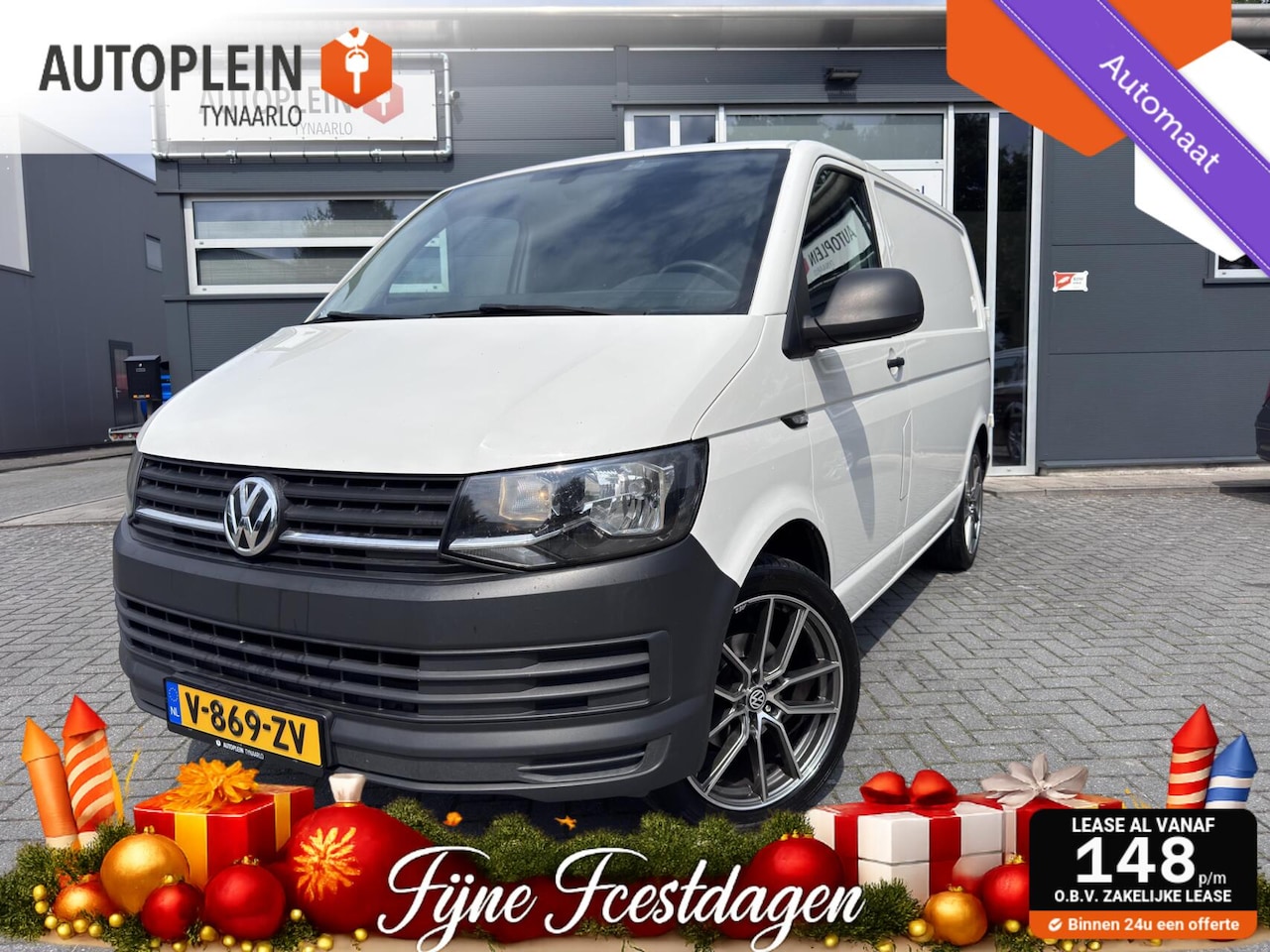 Volkswagen Transporter - 2.0 TDI L2H1 Automaat|*Airco*|Cruise|Navi|PDC|19"|Goed onderhouden - AutoWereld.nl