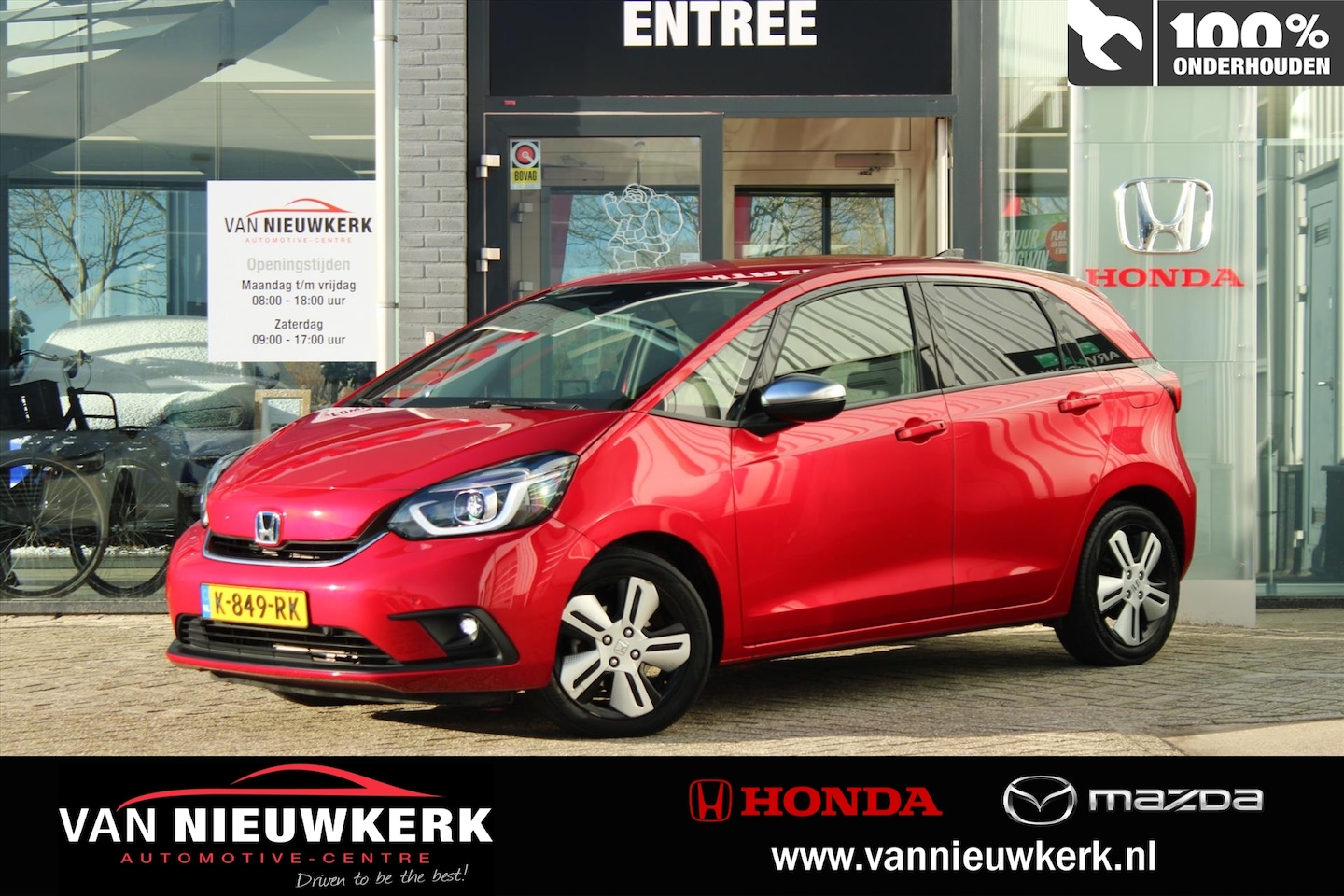 Honda Jazz - 1.5 i-MMD 109pk Hybrid Automaat Executive | Stoel/Stuurverwarming | Carplay | NL Auto | - AutoWereld.nl