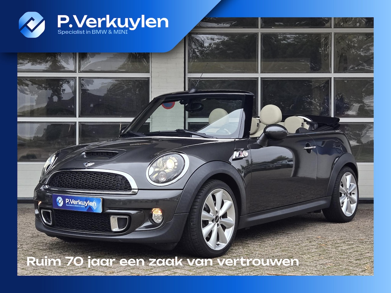 MINI Cabrio - Mini 1.6 Cooper S Chili | XENON | LEDER | CLIMATE CONTROL | STOELVERWARMING | VOLLEDIGE ON - AutoWereld.nl