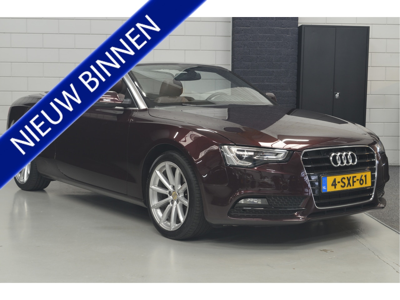 Audi A5 Cabriolet - 1.8 TFSI Pro Line // LEDER // STOELKOELING & VERWARMING // NAVI // CLIMA // CRUISE // N.A. - AutoWereld.nl