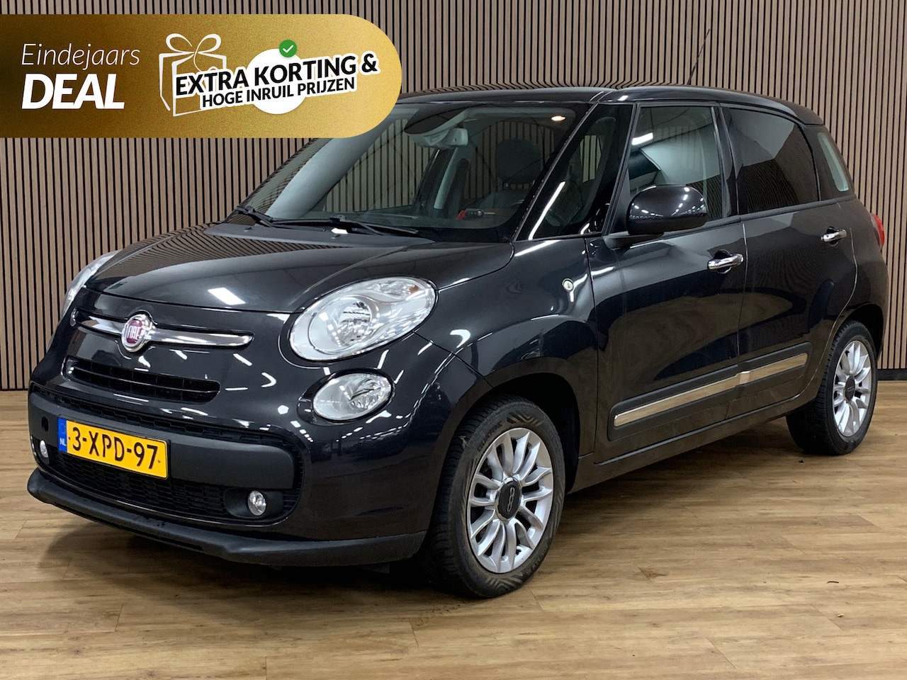 Fiat 500 L - 0.9 TwinAir Lounge|Panoramadak|99000KM|Climate Control| - AutoWereld.nl