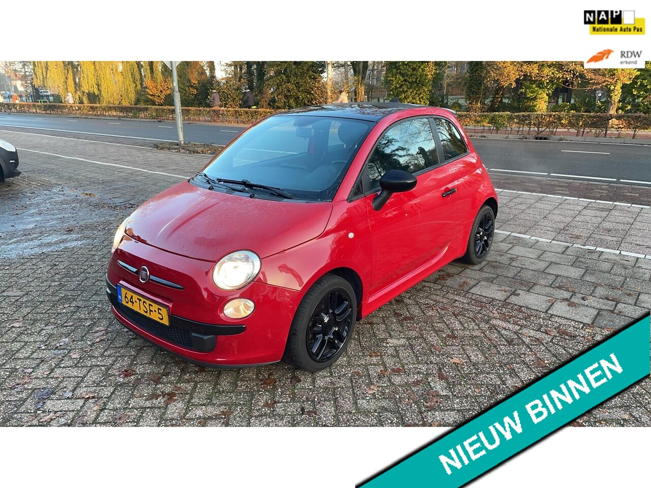 Fiat 500 - 0.9 TwinAir 86pk Airco Multimedia Zuinig - AutoWereld.nl