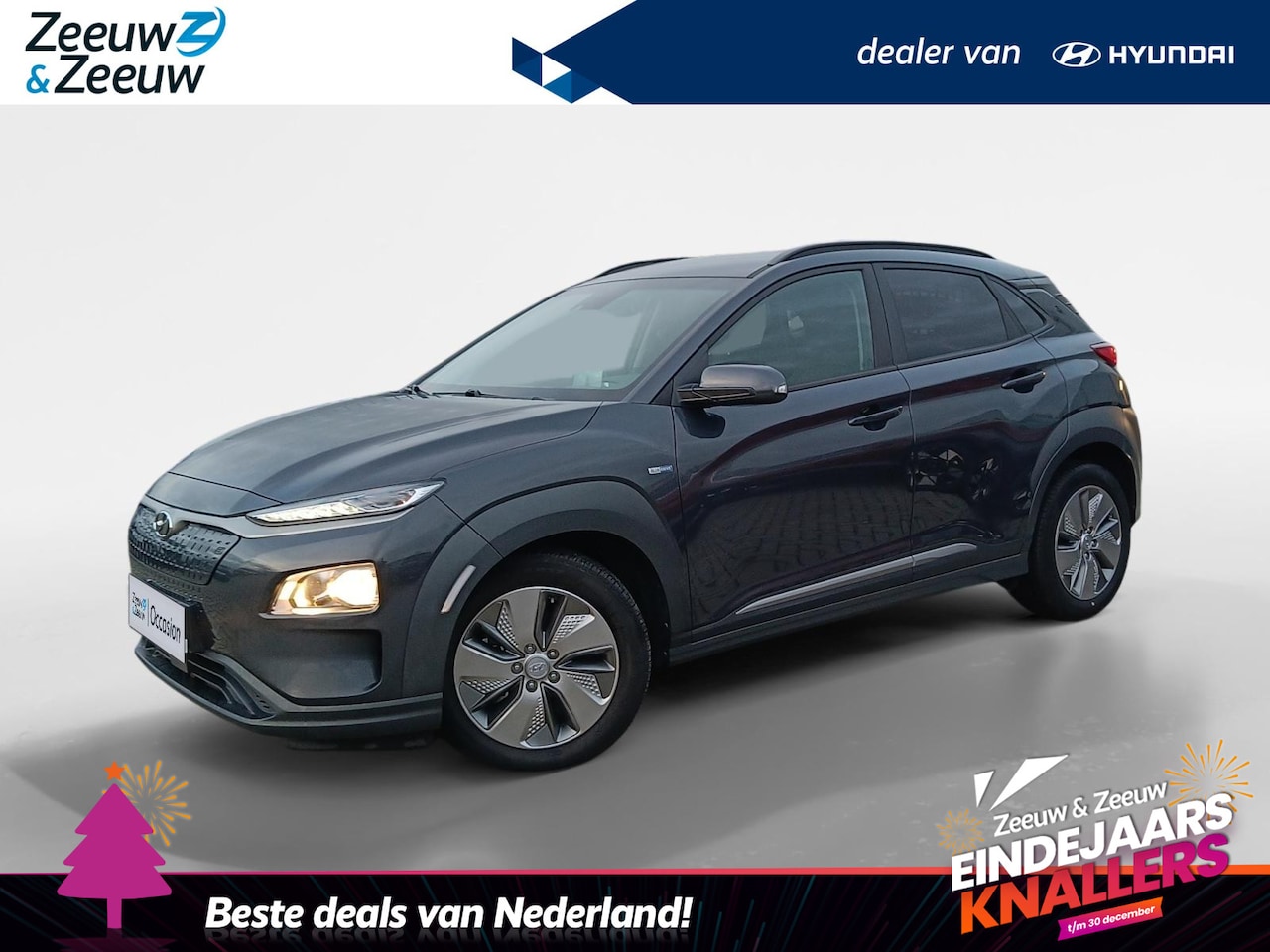 Hyundai Kona Electric - EV Fashion 64 kWh Zeer compleet! | 57.000KM! | Groot accupakket! - AutoWereld.nl