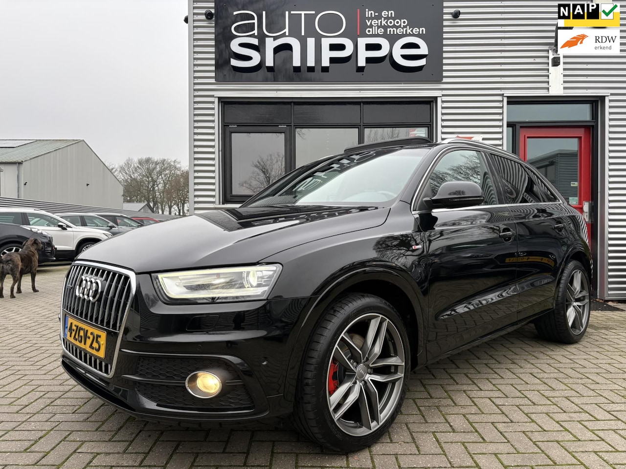 Audi Q3 - 2.0 TFSI quattro Sport Edition 4X4-S LINE-AUTOMAAT-KEYLESS-TREKHAAK-2000 KG TREKGEWICHT-OP - AutoWereld.nl