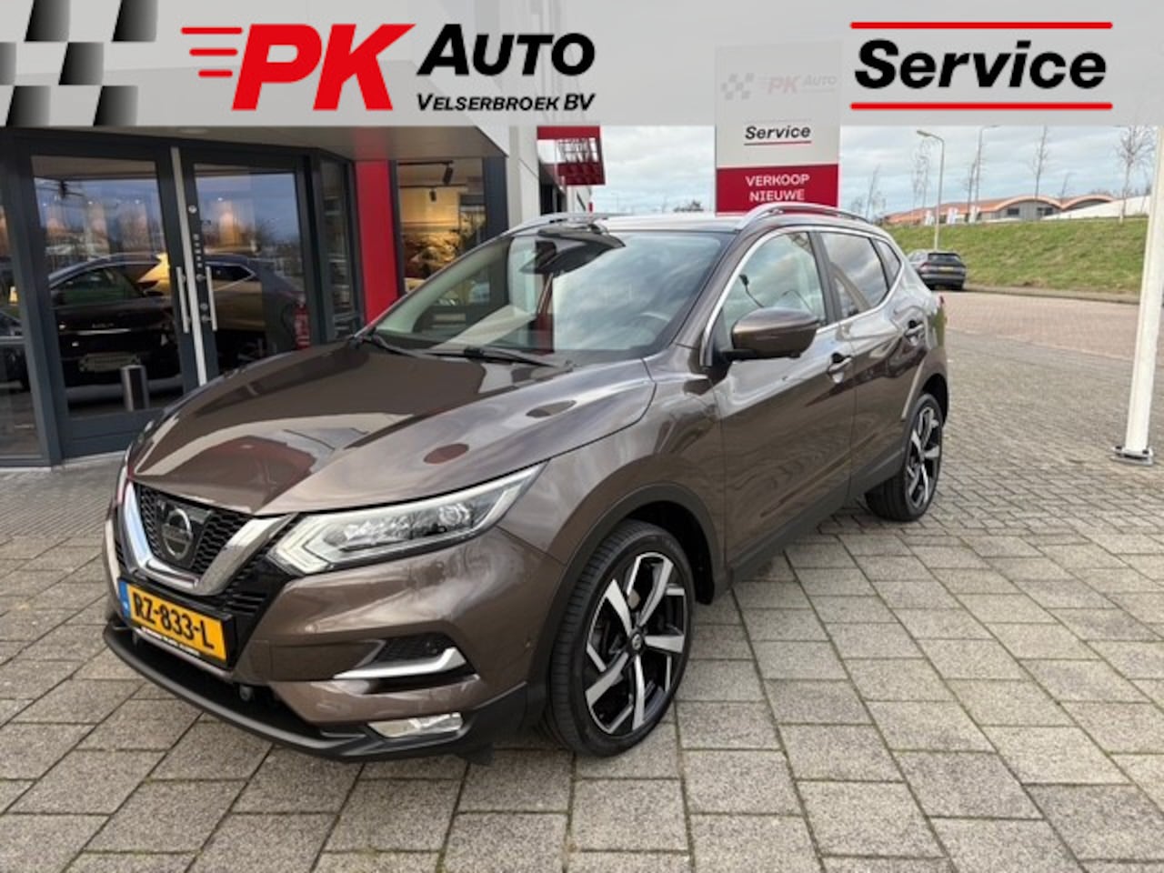 Nissan Qashqai - 1.2 Tekna + | Navi | Pano | 360 Camera | 92.698 km Dealeronderhouden - AutoWereld.nl