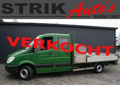 Mercedes-Benz Sprinter - 313 2.2 CDI EURO 5 432 DUBBELE CABINE - AIRCO - 6-PERSOONS - TREKHAAK
