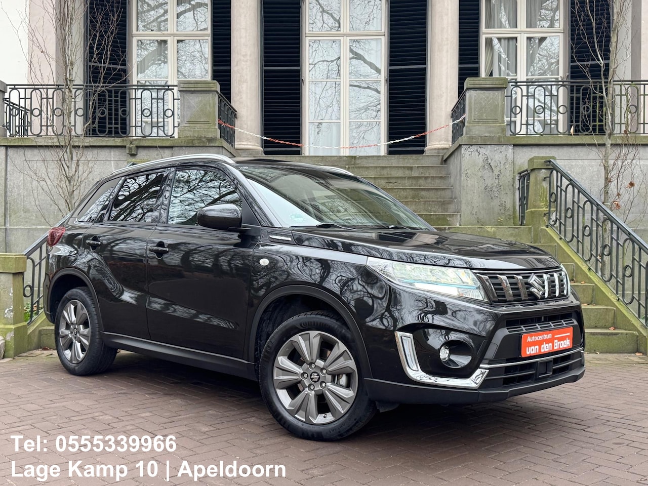 Suzuki Vitara - 1.4 Boosterjet Style Smart Hybrid Automaat Navi Xenon Camera Adapt Cruise Climate Ctr Full - AutoWereld.nl