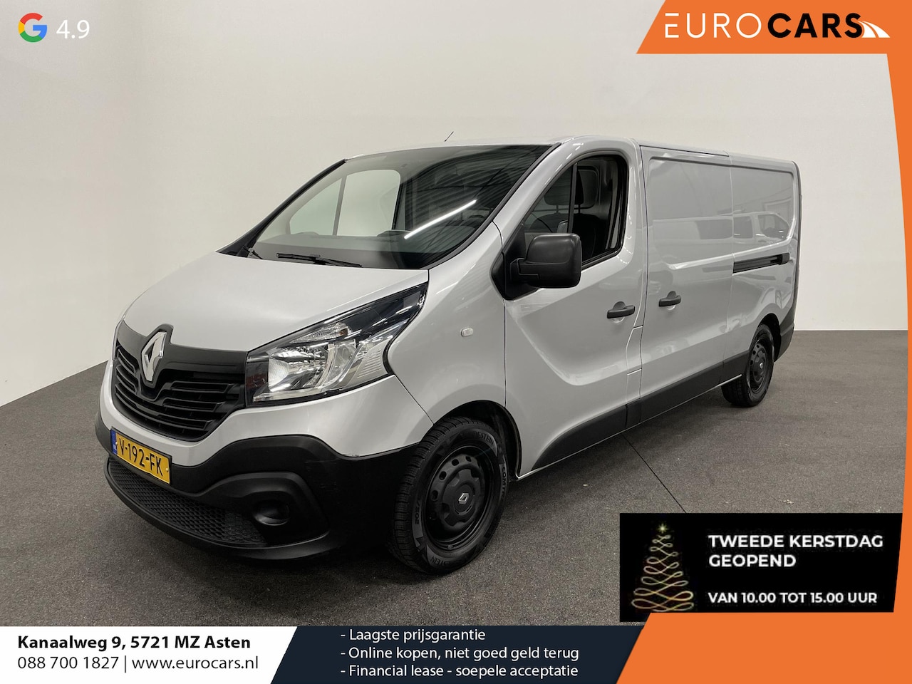 Renault Trafic - 1.6 dCi T29 L2H1 Comfort Airco Cruise Control Trekhaak HANDEL/EXPORT APK t/m 08-09-2026 - AutoWereld.nl