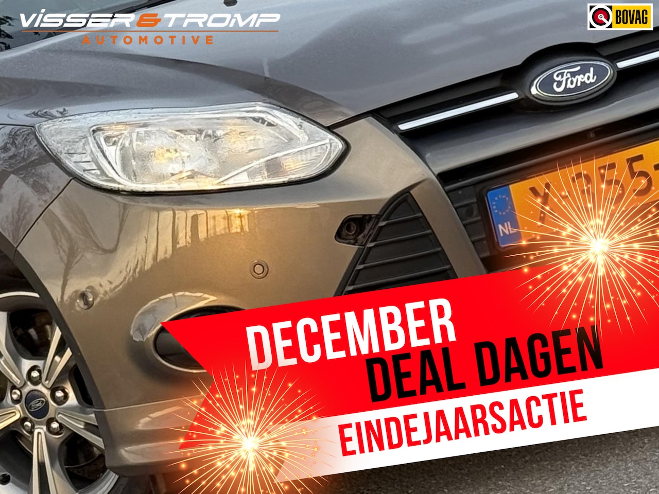 Ford Focus Wagon - 1.0 125PK Titanium ST | Lunar Sky Metallic | Bluetooth/Cruise/Winterpack/ST-bumper/Winters - AutoWereld.nl