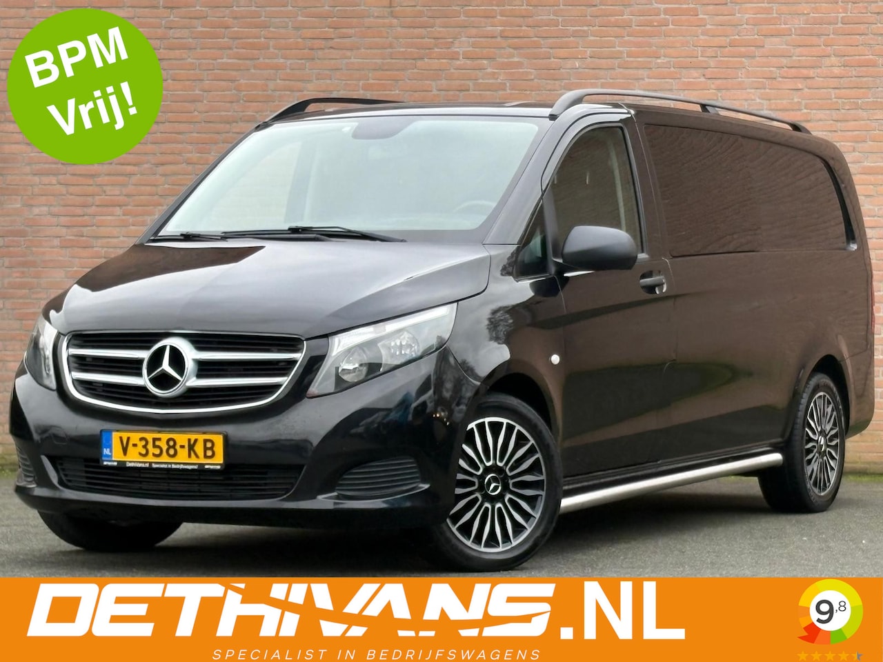 Mercedes-Benz Vito - 114CDI 136PK DubbelCabine / 7G-Tronic / Cruisecontrol / euro6 - AutoWereld.nl