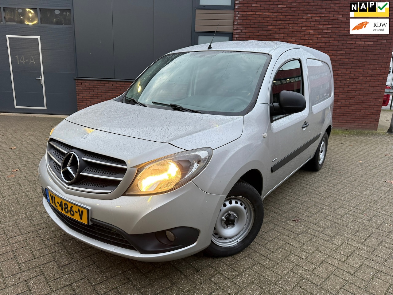 Mercedes-Benz Citan - 108 CDI BlueEFFICIENCY/2015/AIRCO/NAP/MARGE!!/NIEUWE APK/CRUISE CONTROLE/RIJDT EN SCHAKELT - AutoWereld.nl