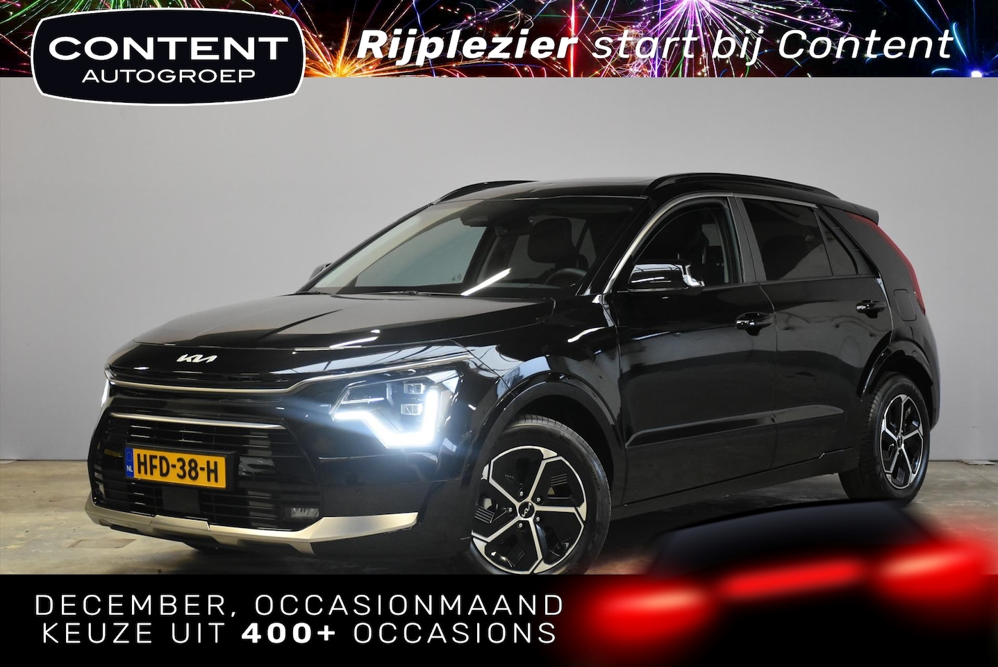 Kia Niro - 1.6 GDi Hybrid 129pk DCT6 DynamicPlusLine - AutoWereld.nl