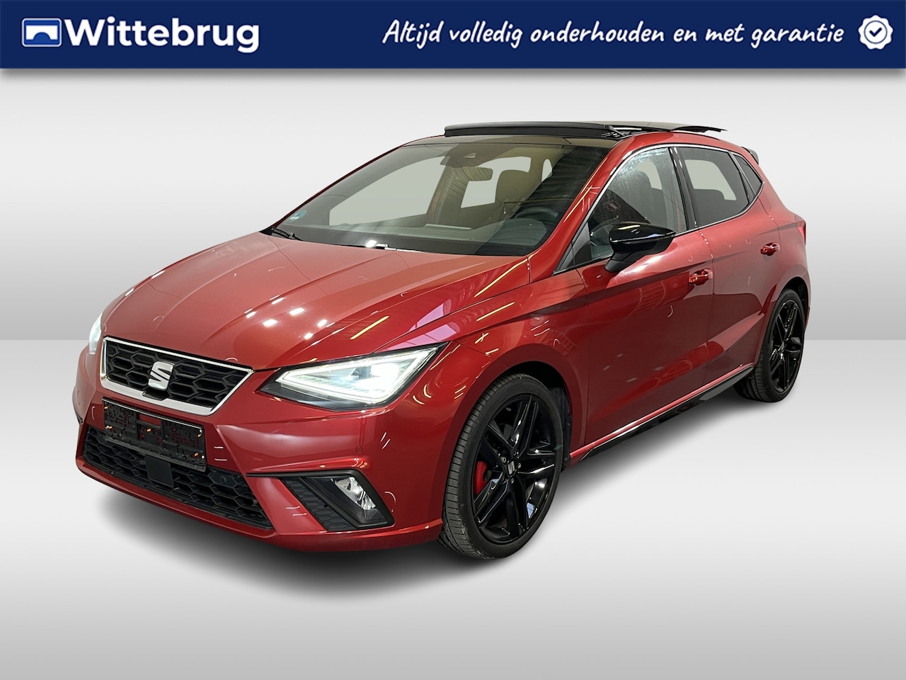 SEAT Ibiza - 1.5 TSI FR Black Edition / AUTOMAAT/ PANO/ KEYLESS/ DIGITAL DASH/ ADAPT. CRUISE/ FULL LINK - AutoWereld.nl