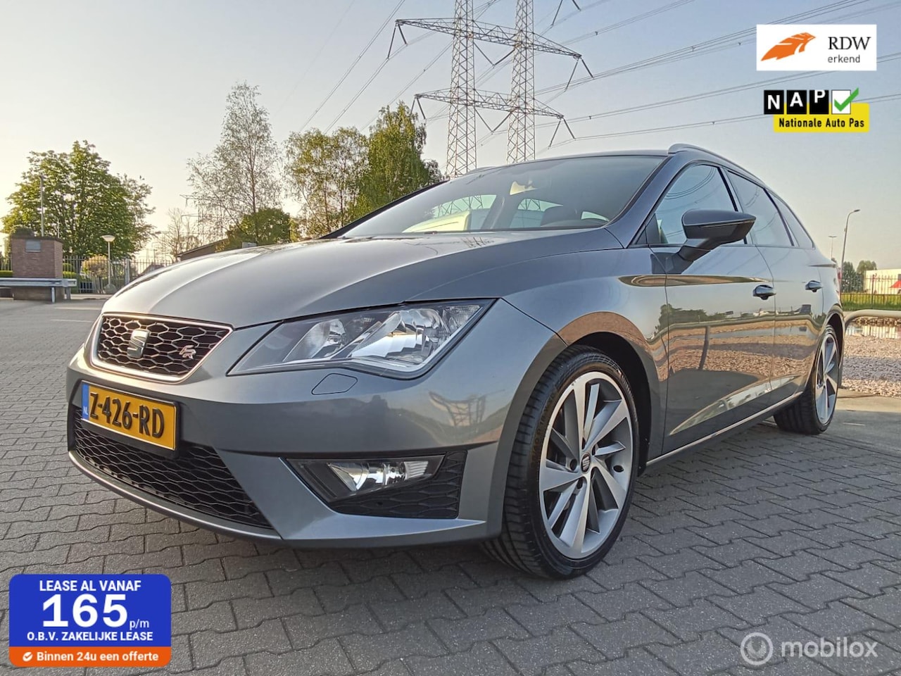 SEAT Leon ST - 1.4 EcoTSI FR /Clima/Cruise/Navi?Led - AutoWereld.nl