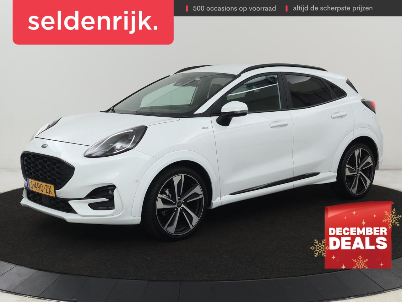 Ford Puma - 1.0 EcoBoost Hybrid ST-Line X | Adaptive cruise | Camera | Half leder | B&O Sound | Carpla - AutoWereld.nl