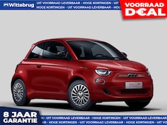Fiat 500e - RED 24 kWh DIRECT RIJDEN - RIJKLAAR - 8 JAAR GARANTIE