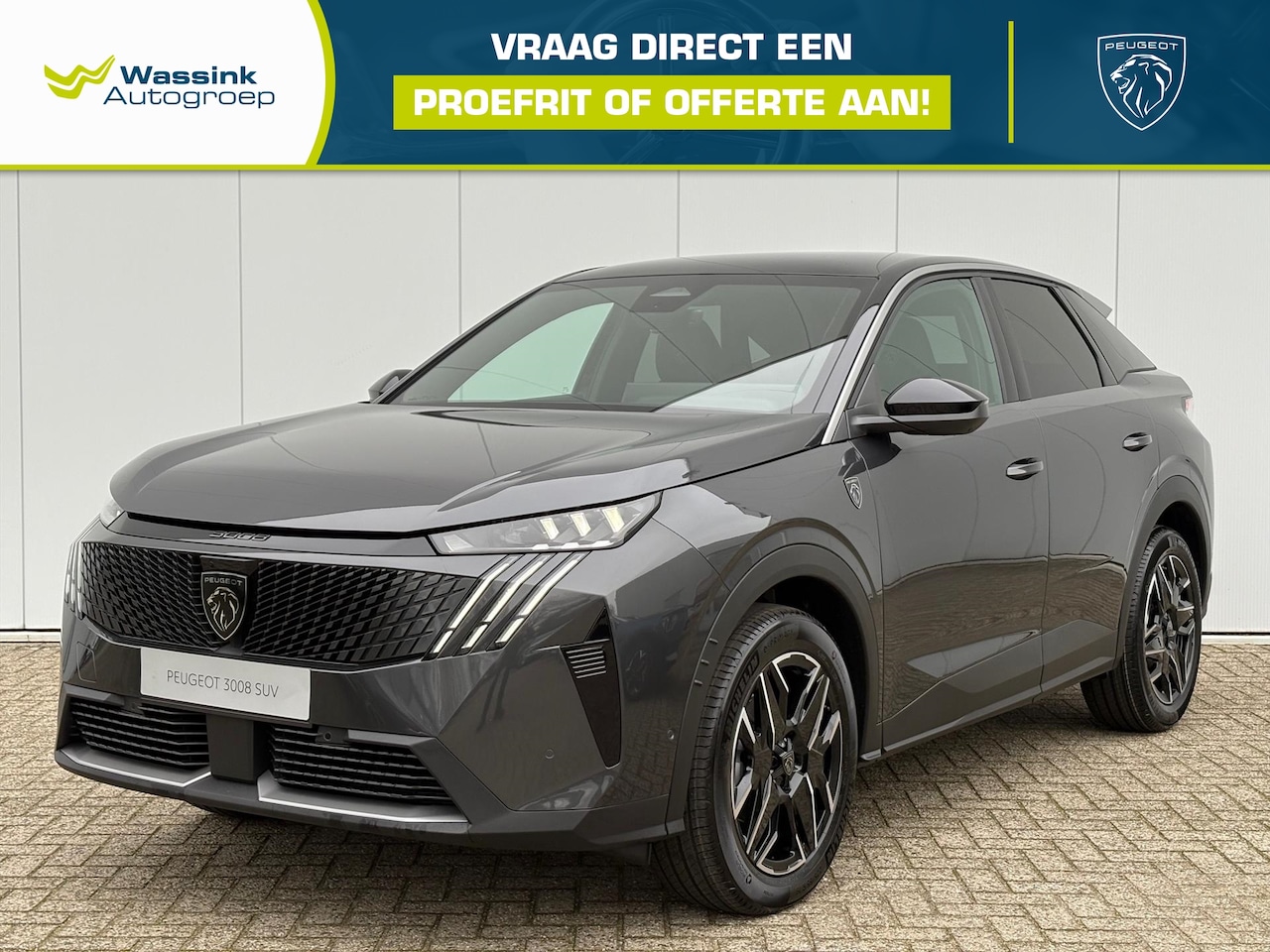 Peugeot 3008 - 1.2 Hybrid 145pk e-DCS6 GT | 360 Vision | Adaptive Cruise | Elektrische Kofferklep | Keyle - AutoWereld.nl