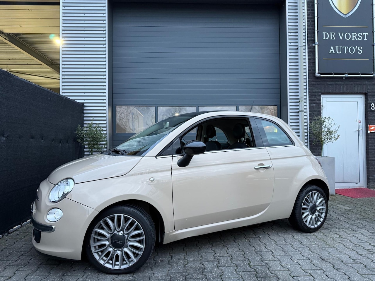 Fiat 500 - Cappucinno | Pano | Leder | Digidash - AutoWereld.nl