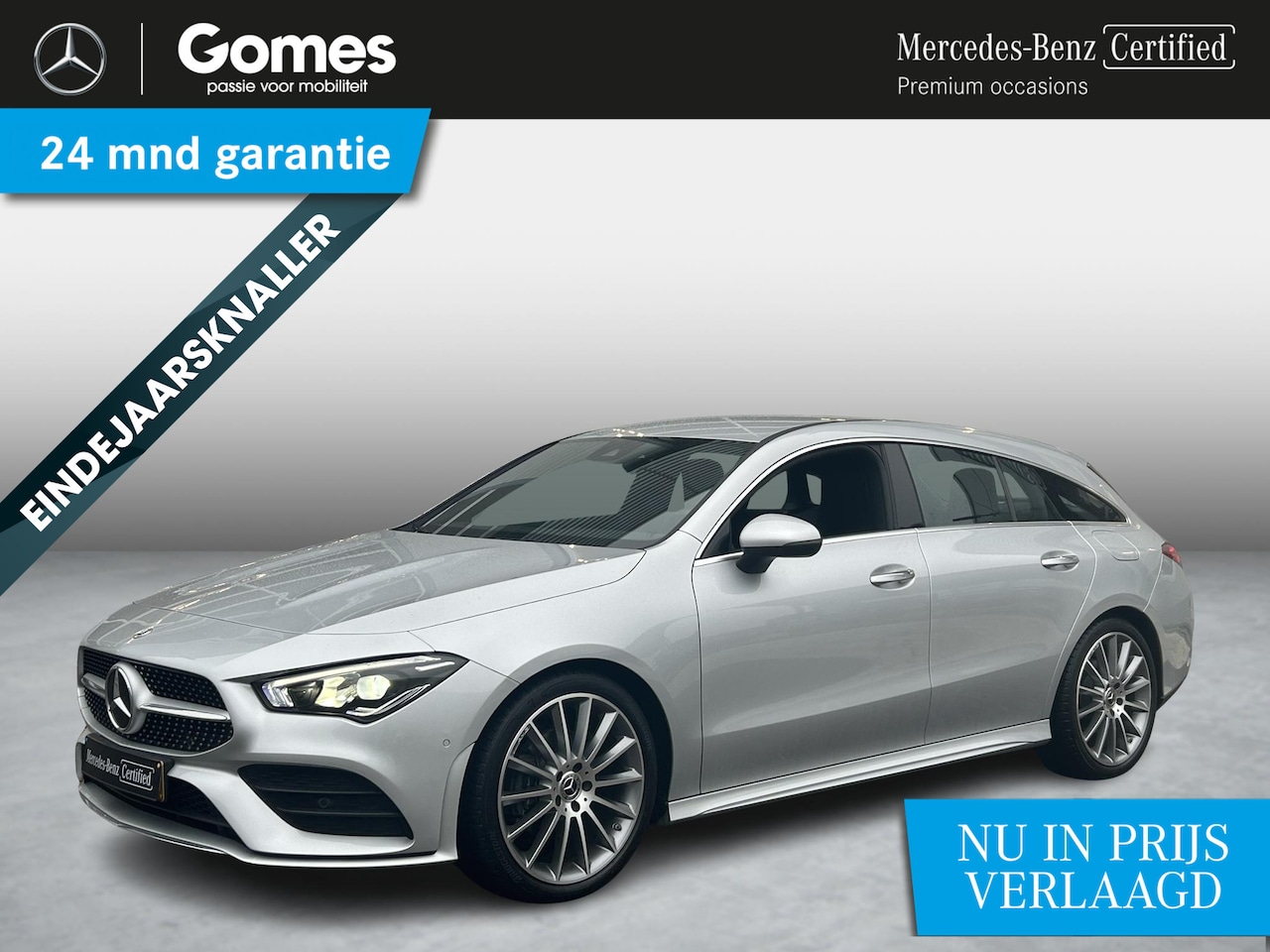 Mercedes-Benz CLA-klasse Shooting Brake - 180 AMG Line | Achteruitrijcamera | Stoelverwarming | - AutoWereld.nl