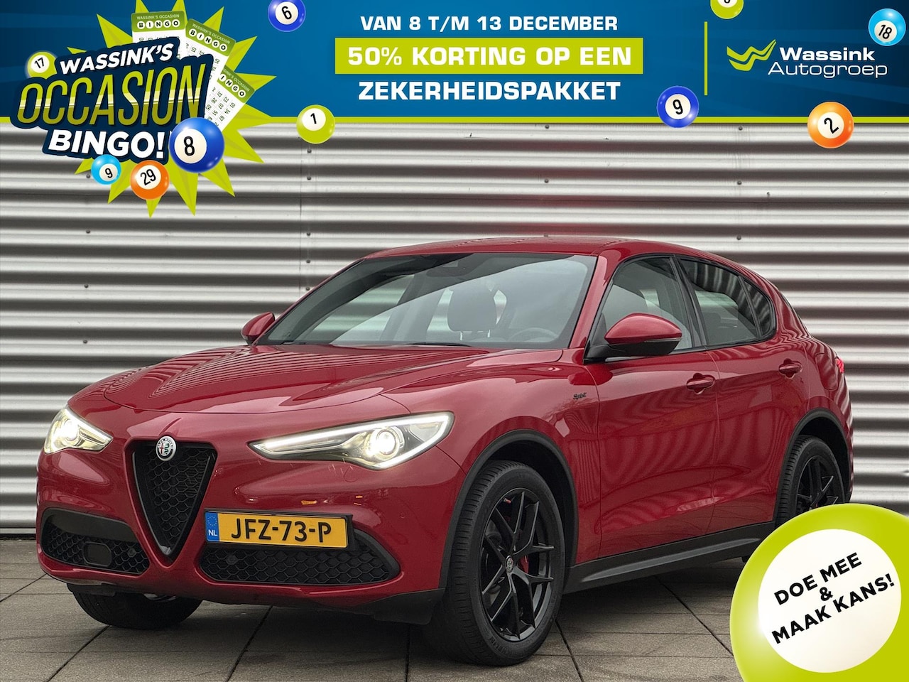 Alfa Romeo Stelvio - 2.0 GME 200pk Automaat AWD Sprint | Memory stoelen | Handsfree achterklep | Camera | - AutoWereld.nl