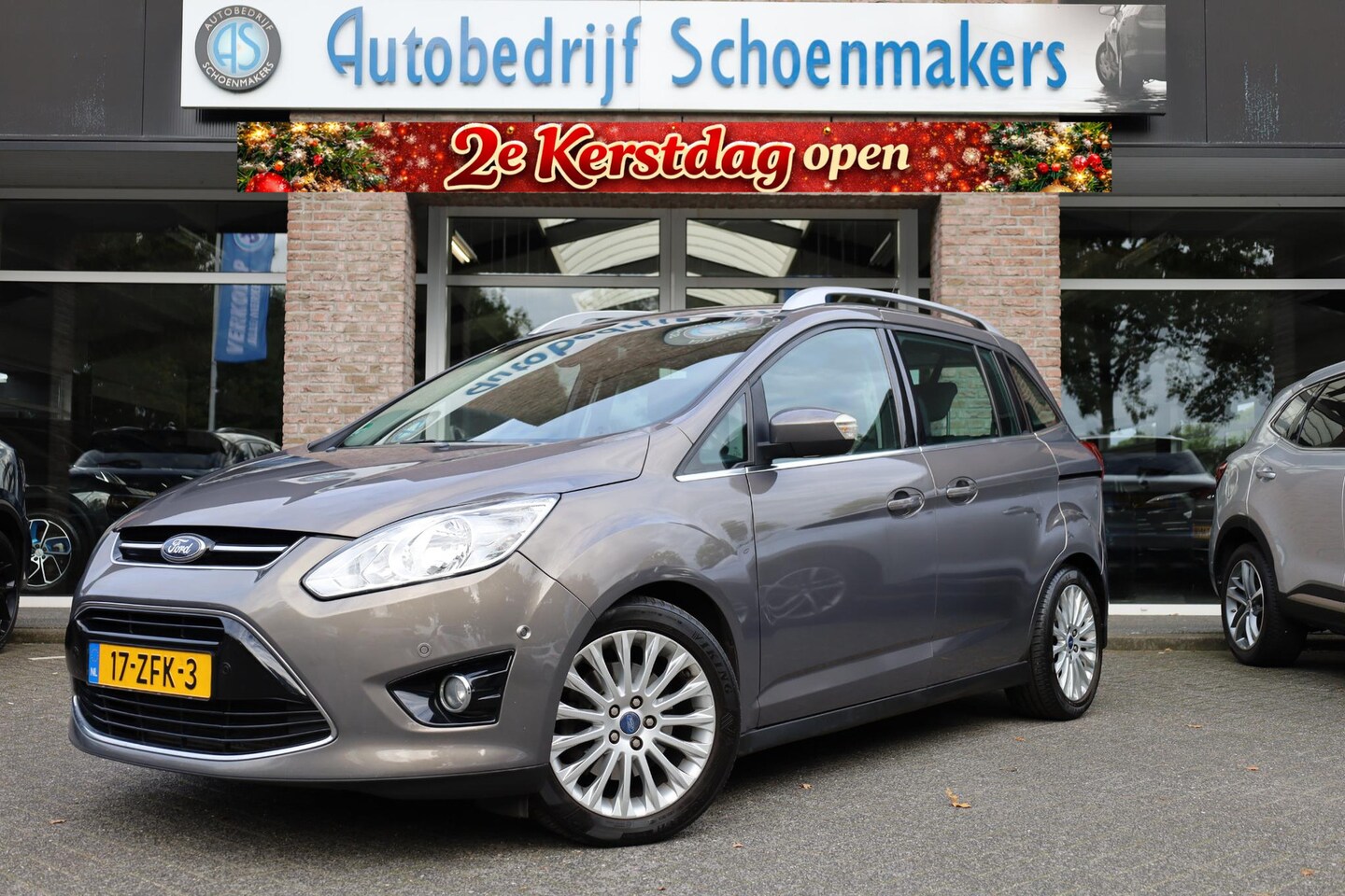 Ford Grand C-Max - 1.6 EcoBoost Lease Titanium TREKHAAK CAMERA RUITVERW. BT-TELEFOONVERB. CRUISE CLIMA NAVI S - AutoWereld.nl