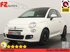 Fiat 500 C - 0.9 TwinAir Lounge - Cabrio - Airconditioning - Parkeersensoren A