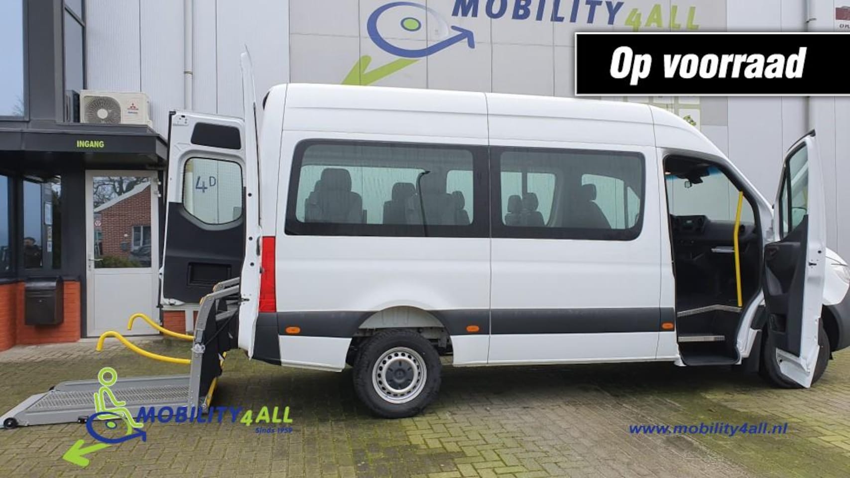 Mercedes-Benz Sprinter - TAXI ROLSTOELBUS -NIEUW Incl-BPM - AutoWereld.nl