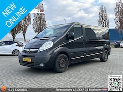 Opel Vivaro - 2.5 CDTI L2H1 Dubbel Cabine | € 3.950, - MARGE | Leder | Bijrijdersbank | Airco | Cruise |
