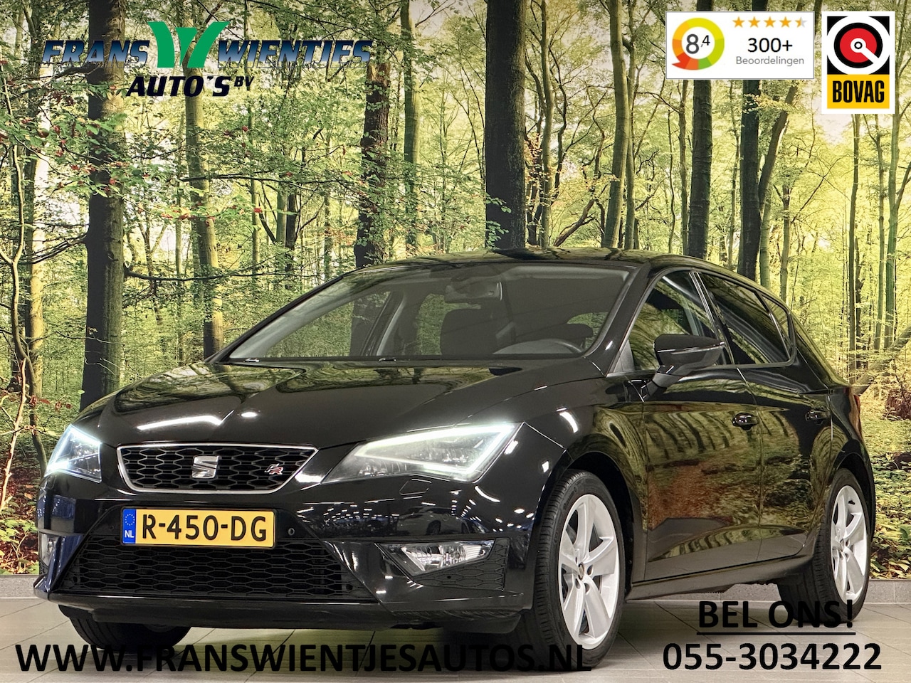 SEAT Leon - 1.4 TSI FR | Cruise Control | Parkeersensoren | Stoelverwarming | Rijmodusregeling | Sfeer - AutoWereld.nl