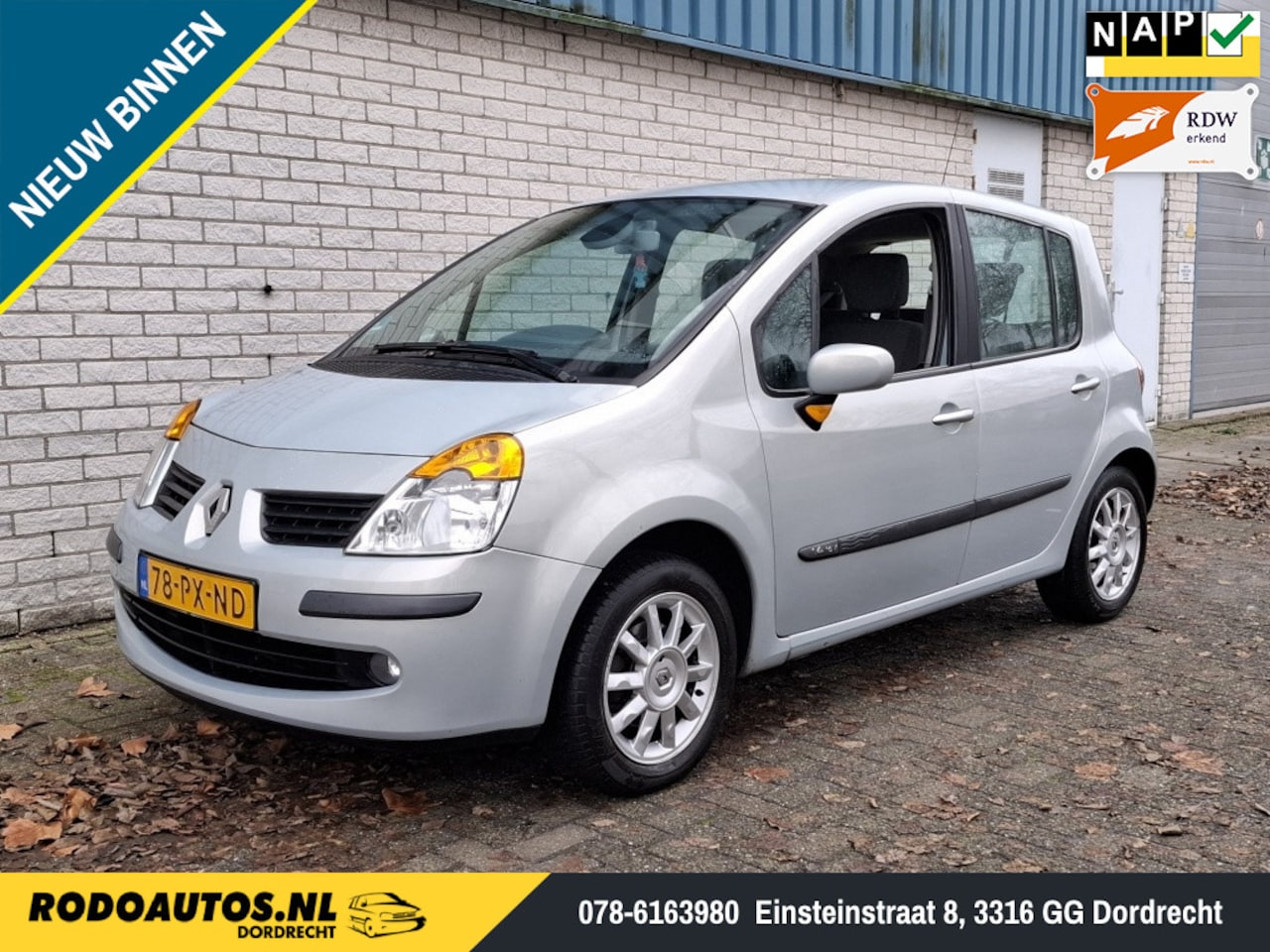 Renault Modus - 1.4-16V Expression Luxe Airco Nw APK ✅ - AutoWereld.nl