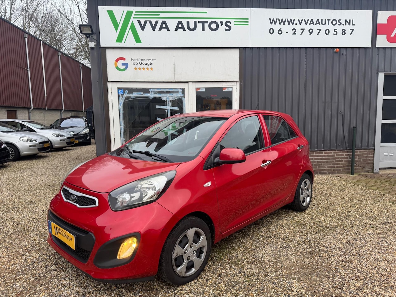Kia Picanto - 1.0 CVVT Airco 1.0 CVVT airco, 4 x elektr ramen, bluetooth, APK 12-2026! - AutoWereld.nl