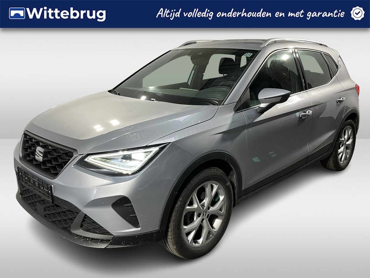 SEAT Arona - 1.0 TSI FR / AUTOMAAT/ FULL LINK/ PARKEER SENSOREN/ CRUISE CONTROL/ NAVI/ DIGITAL DASH/ LA - AutoWereld.nl