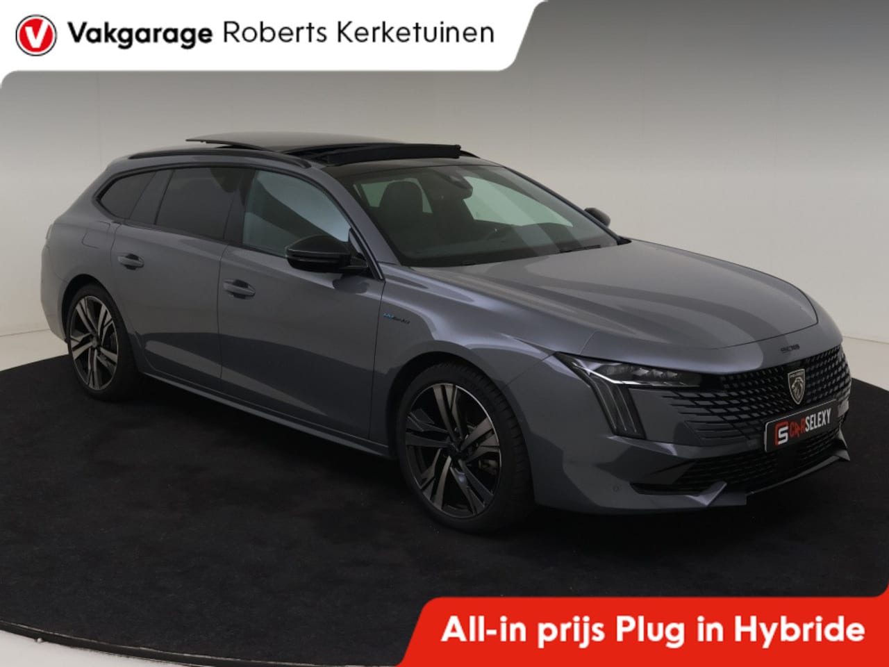Peugeot 508 SW - 1.6 HYbrid 225PK GT SOH 100%! Luxe Leder Stoelmassage Panorama S - AutoWereld.nl
