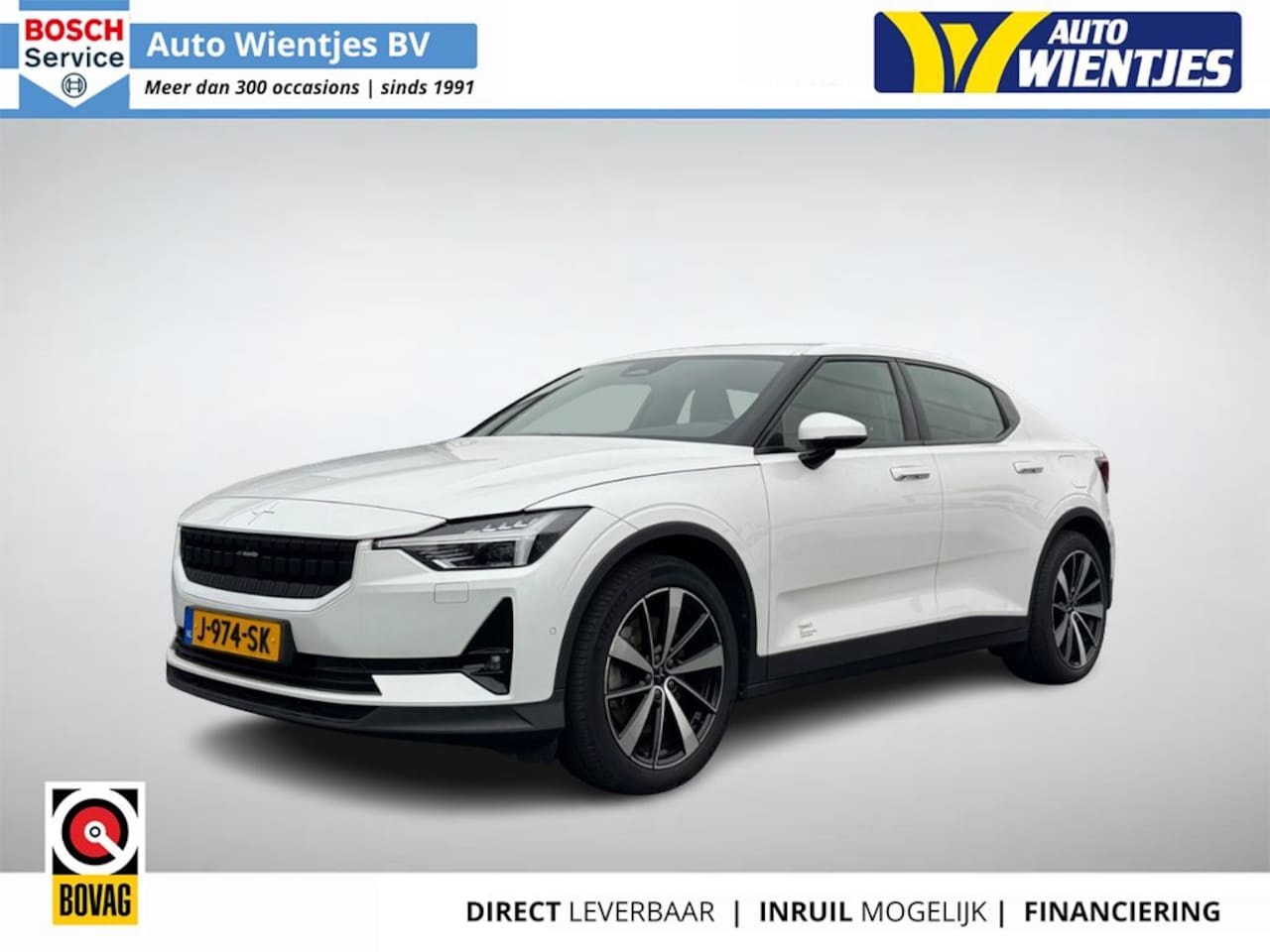 Polestar 2 - Long Range Dual Motor Launch 78kWh | SOH 90% | Pano | Navi | Camera - AutoWereld.nl