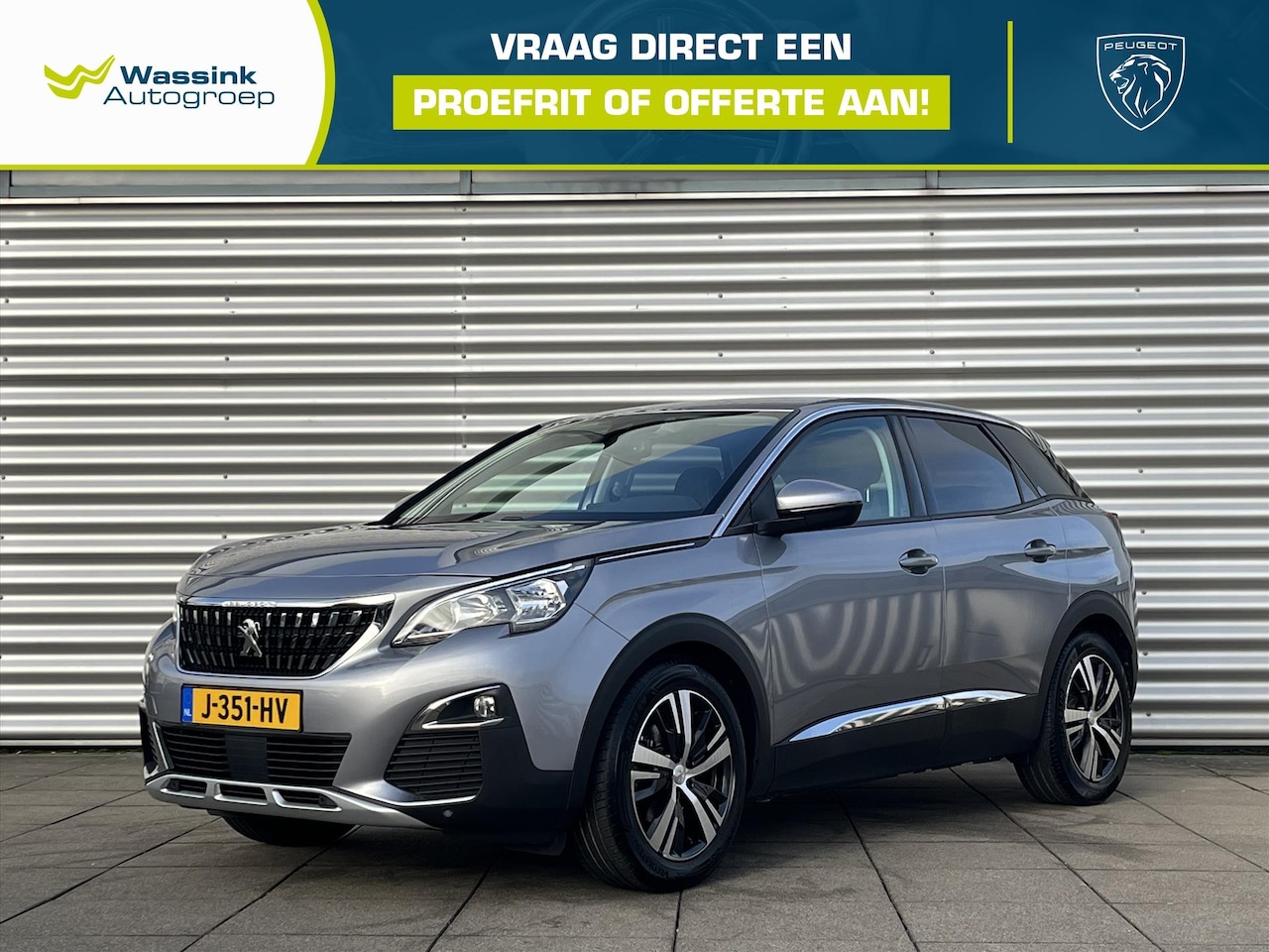 Peugeot 3008 - 1.2 Turbo 130pk Allure Navigatie | Camera | Trekhaak | 18 Inch Lichtmetalen velgen - AutoWereld.nl
