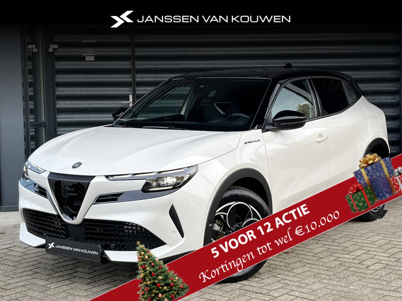 Alfa Romeo Junior - 1.2 Turbo Hybrid Ibrida Speciale Sabelt stoelenpakket - AutoWereld.nl