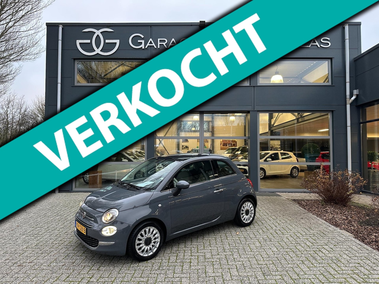 Fiat 500 - 0.9 TwinAir Turbo Lounge leder panoramadak - AutoWereld.nl