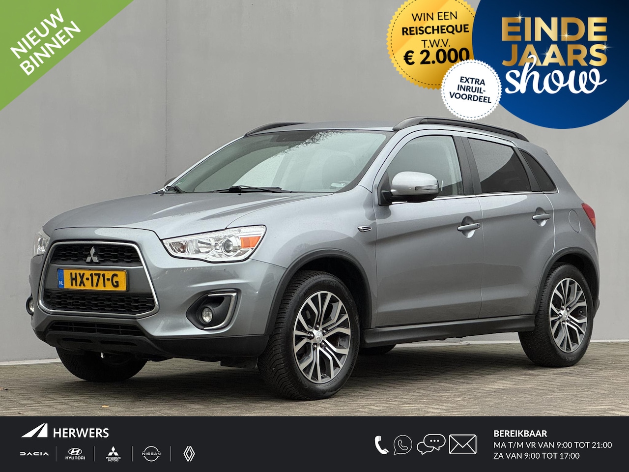 Mitsubishi ASX - 1.6 Cleartec Intense / Goed Onderhouden / Trekhaak (1200kg) / Achteruitrijcamera / Cruise - AutoWereld.nl