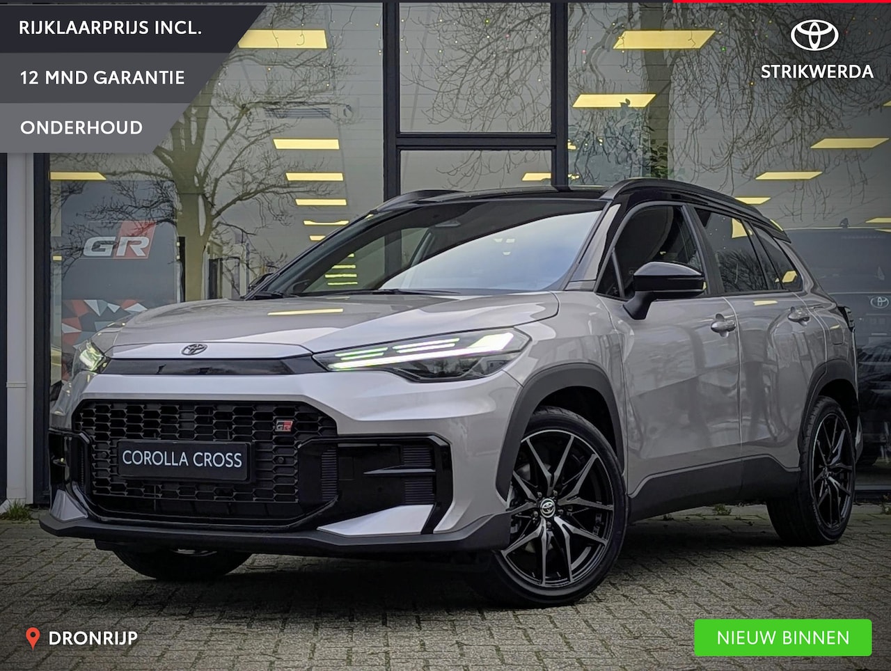 Toyota Corolla Cross - Hybrid 180 GR Sport | JBL | PDC V+A | Stoel- stuurverwarming | Sportstoelen | BSM | Elek. - AutoWereld.nl