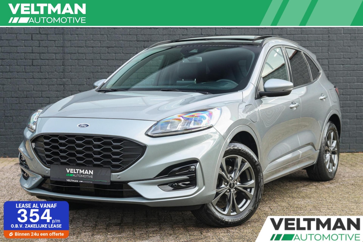 Ford Kuga - 2.5 PHEV ST-Line X PANO TREKHAAK B&O LED STOELVERWARMING CAMERA - AutoWereld.nl