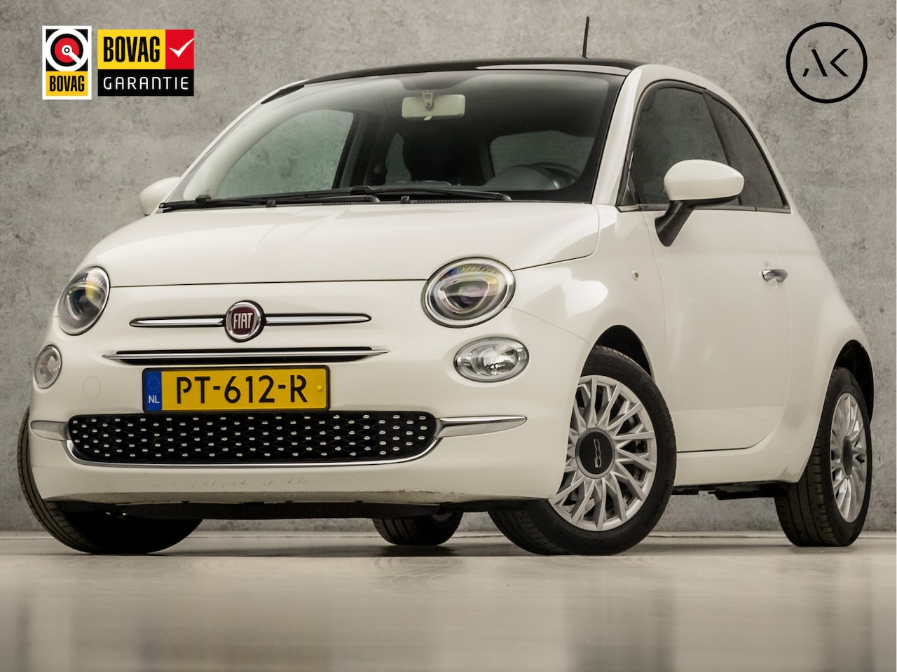 Fiat 500 - 0.9 TwinAir Turbo Lounge (PANORAMADAK, APPLE CARPLAY, GROOT NAVI, GETINT GLAS, CRUISE, SPO - AutoWereld.nl