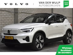 Volvo XC40 - Extended Range Ultimate 252PK/82 kWh | Trekhaak | 20'' | Wool