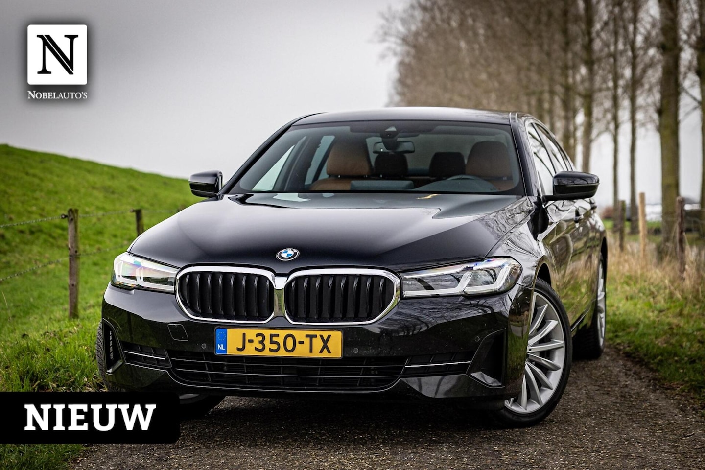 BMW 5-serie - 520i High Executive | Nap | Leder | Memory | BTW - AutoWereld.nl