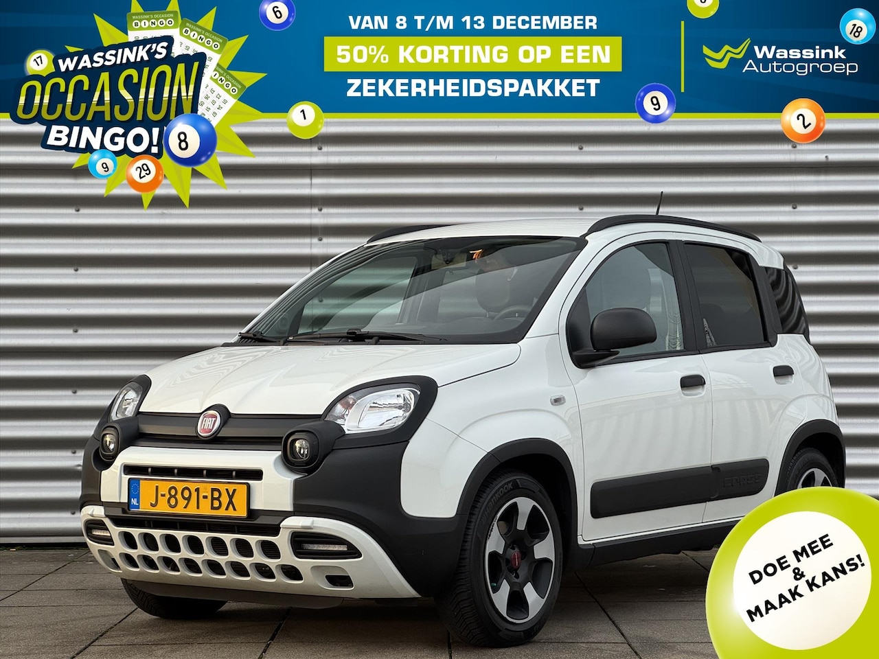 Fiat Panda - 1.0 70pk Hybrid City Cross | Airco | Elektrisch Pakket | NL Auto - AutoWereld.nl