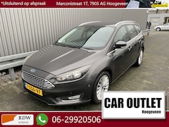 Ford Focus Wagon - 1.0 First Edition 121Dkm.NAP, Navi, Clima, CC, PDC v/a, LM, nw. APK – Inruil Mogelijk –