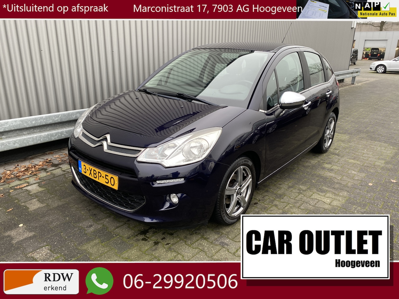 Citroën C3 - 1.2 VTi Collection 54Dkm.NAP, Clima, CC, PDC, LM, Afn.Trekh,– Inruil Mogelijk – - AutoWereld.nl