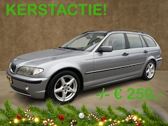BMW 3-serie Touring - 316i Black&Silver II Liefhebbers auto | Apple carplay | Trekhaak | Navi | Cruise | Blue to