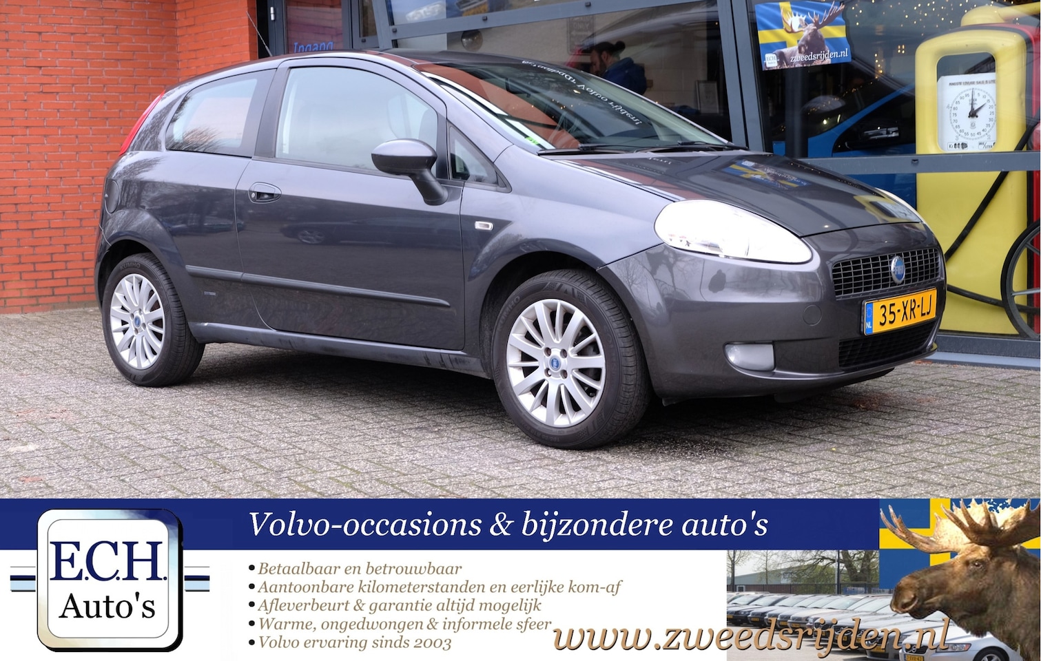 Fiat Grande Punto - 1.4 Dynamic 1.4 Dynamic, Apple CarPlay - AutoWereld.nl