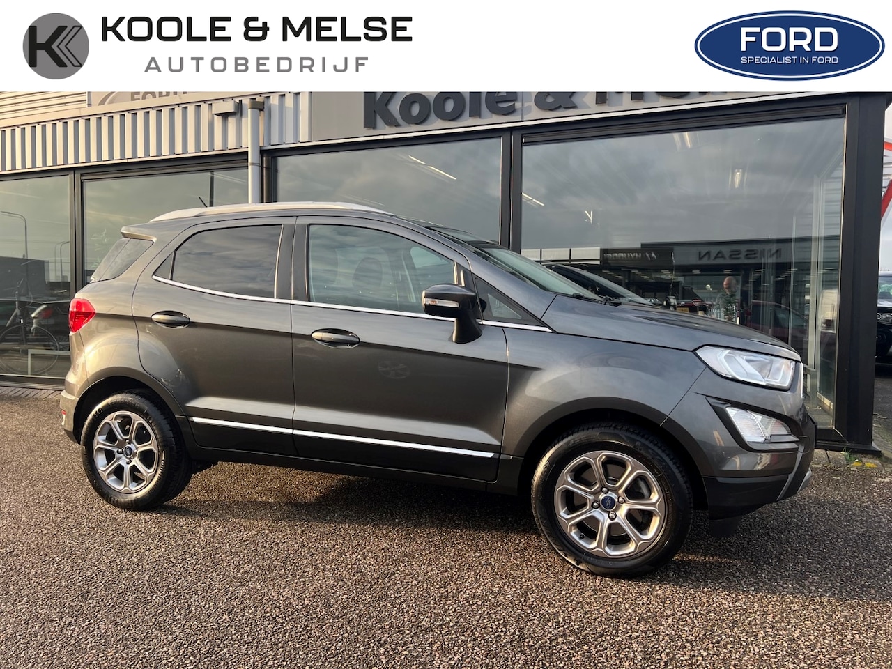 Ford EcoSport - 1.0 EcoBoost Titanium 1.0 EcoBoost 125pk Titanium , trekhaak - AutoWereld.nl