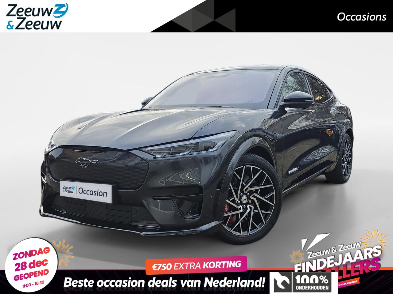 Ford Mustang Mach-E - GT Extended AWD 98 kWh | Dealer onderhouden! | Afneembare trekhaak | Elektr. sportstoelen - AutoWereld.nl